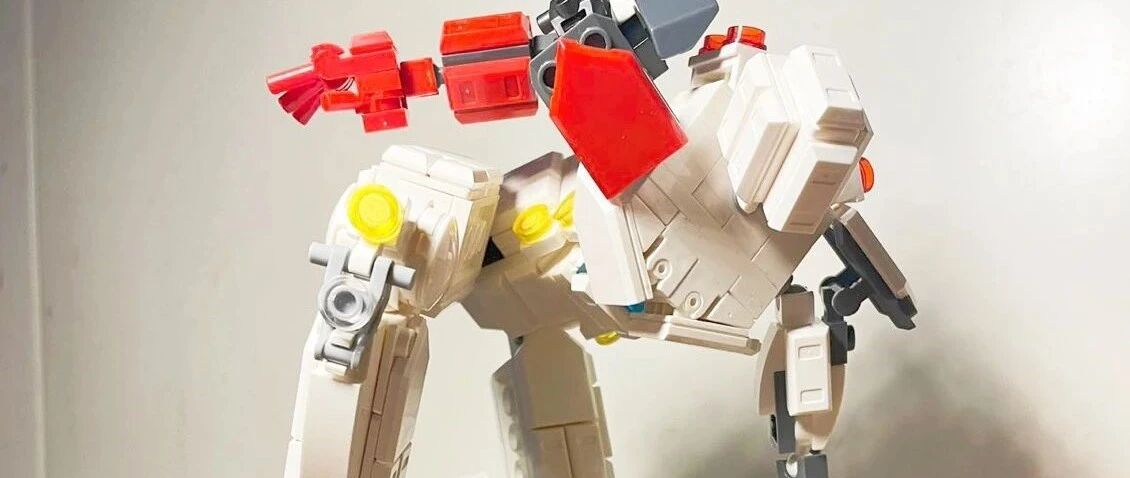 【豫乐家成员MOC】用乐高造出机甲作品：机动机械MK1